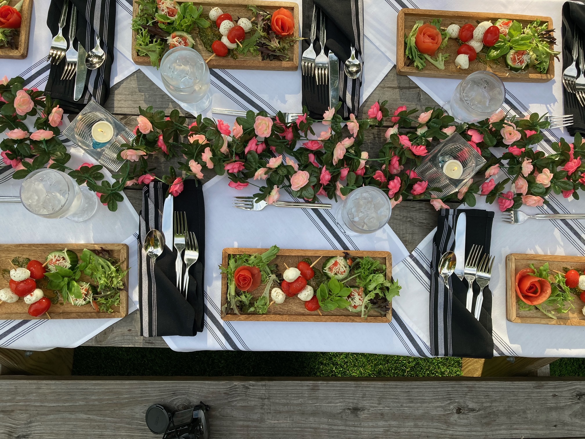 private catering table